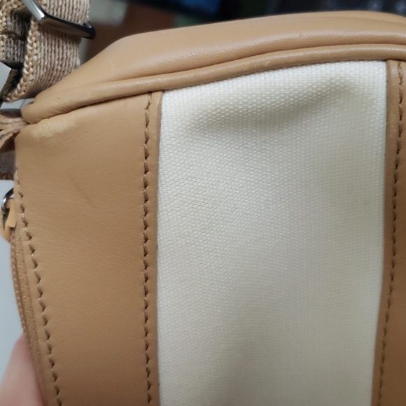Gucci Canvas/Calfskin Leather Baguette in Cream and Beige - Picture 8 of 14